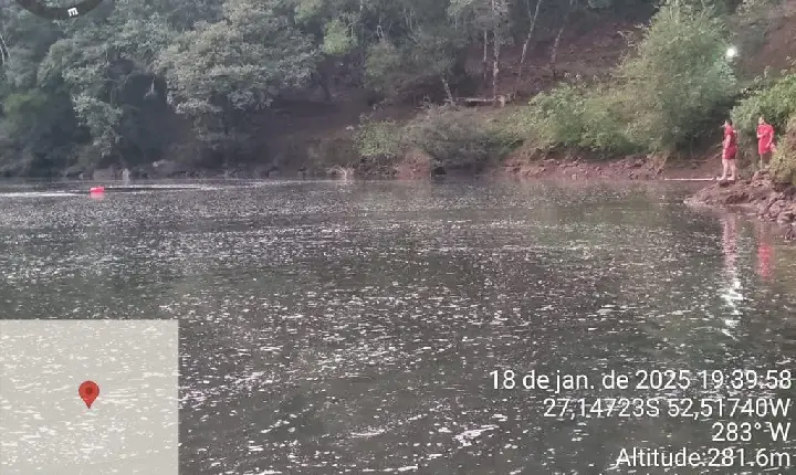 Dois homens morrem afogados em rio no Oeste de Santa Catarina.