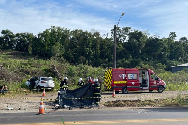 Motociclista morre em acidente no Contorno Norte em Concórdia