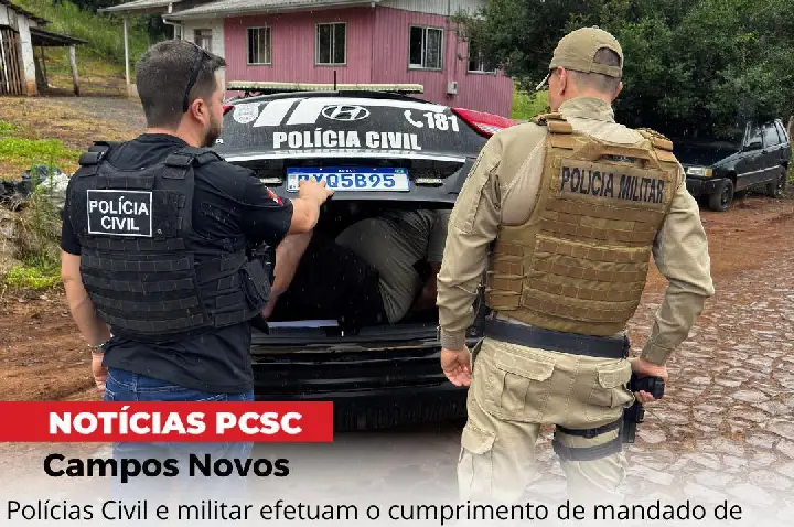 Polícia Civil cumpre mandado de busca e apreensão em Vargem e prende homem por posse de arma artesanal