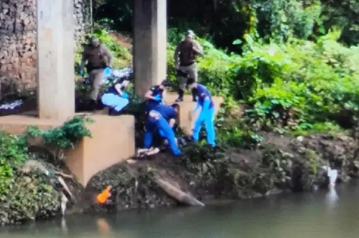 Polícia prende suspeitos de homicídio de homem encontrado no Rio do Peixe em Caçador