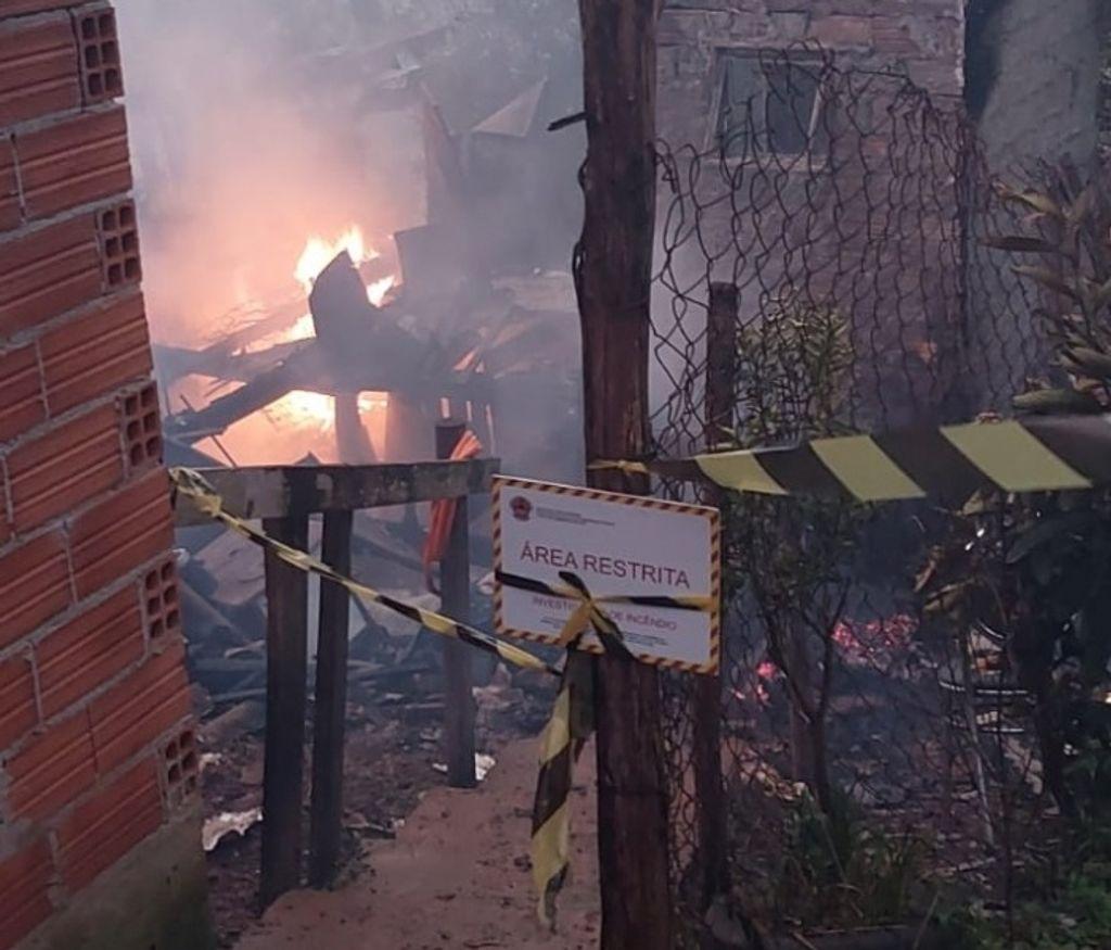 Idosa morre em incêndio na madrugada de sábado em Videira