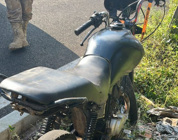 Adolescente é apreendido após fuga com moto furtada em Joaçaba