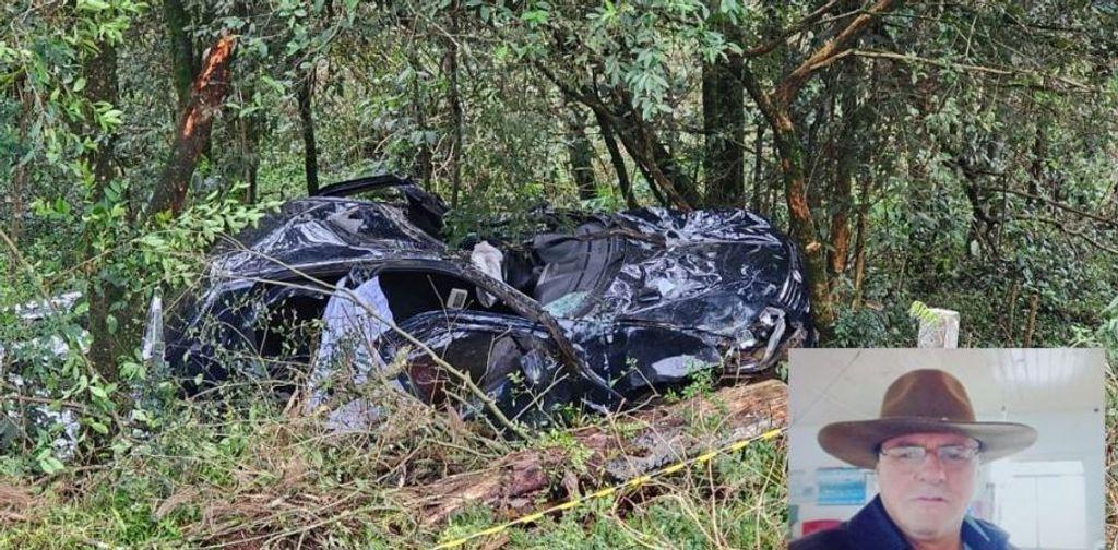 Identificada a vítima fatal do acidente na SC 150, no interior de Capinzal