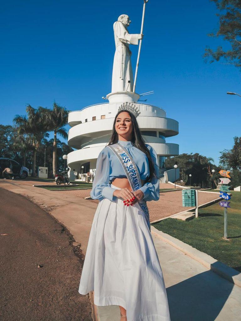 Joaçabense Amanda Pasinato concorre ao Miss Supranational Santa Catarina e busca o apoio da comunidade