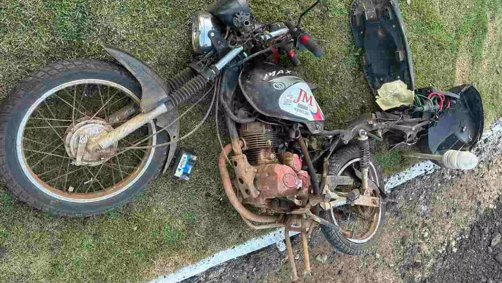 Criança morre em grave acidente de moto na divisa de Santa Catarina