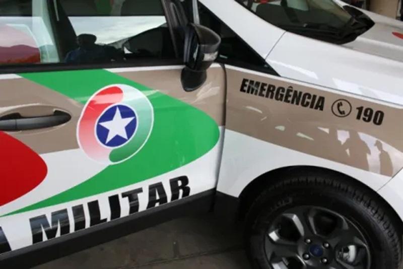 Motorista abandona veículo durante abordagem policial em Campos Novos