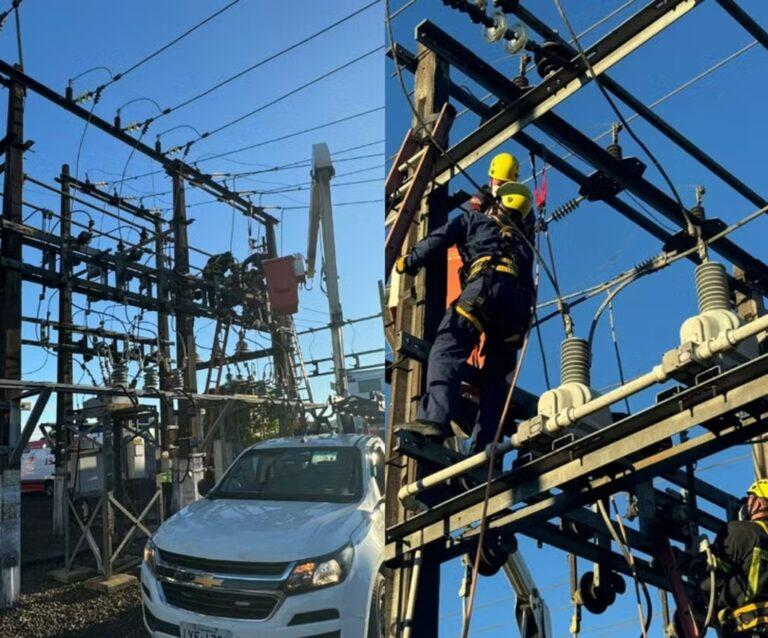 Homem morre eletrocutado ao tentar furtar fios de subestação e deixa 25 mil sem energia em SC