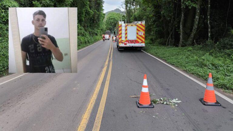 Jovem, de 18 anos, que morreu em acidente na SC-154, em Passos Maia, é identificado