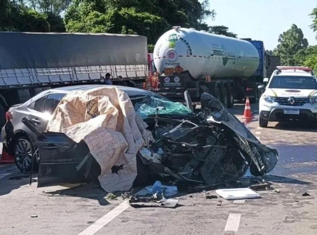 Mulher do Oeste morre em gravíssimo acidente de trânsito no RS