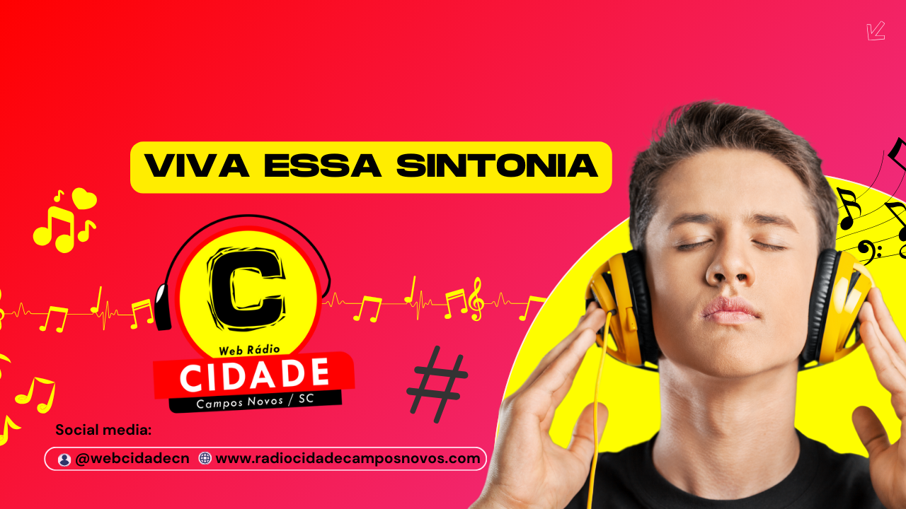 Embarque na nossa jornada sonora e descubra o melhor da música na Web Rádio Cidade