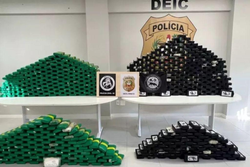 Polícia Civil faz a maior apreensão da cocaína da história em SC