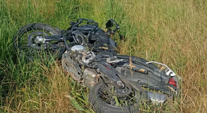 Grave acidente mata motociclista na BR-470, em Rio do Sul