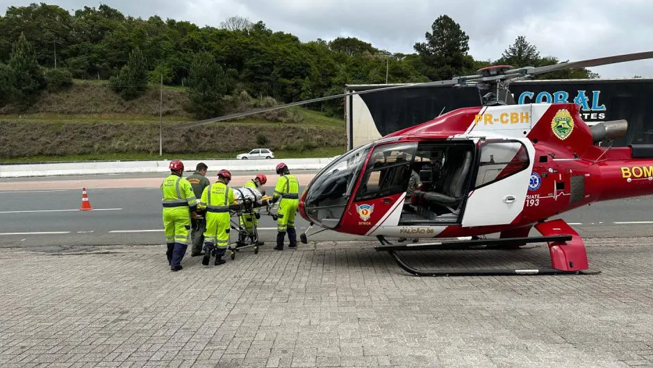 Trabalhador fica ferido em explosão de reservatório em São José dos Pinhais: ‘9% do corpo queimado’