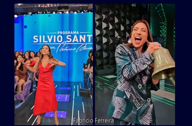 Patrícia Abravanel lidera audiência e Daniela Abravanel comemora com sino no SBT