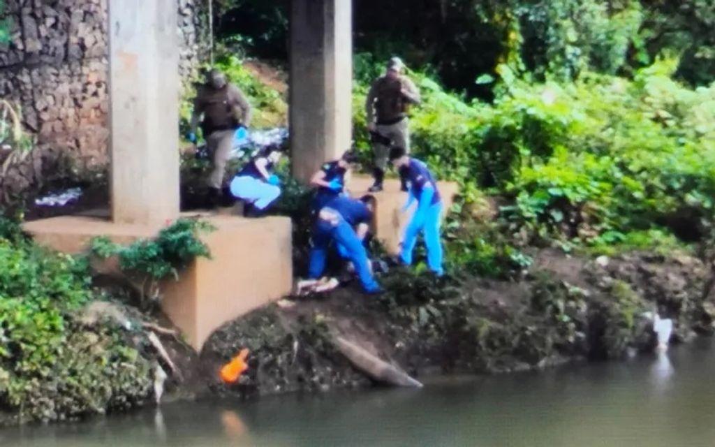 Polícia prende suspeitos de homicídio de homem encontrado no Rio do Peixe em Caçador