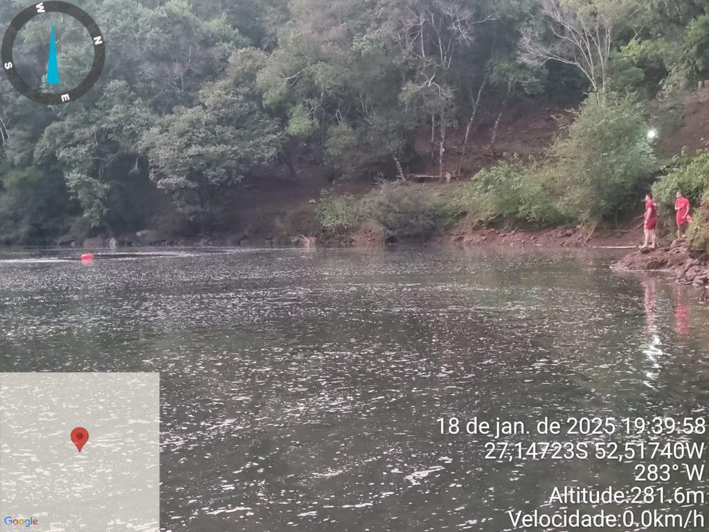 Dois homens morrem afogados em rio no Oeste de Santa Catarina.