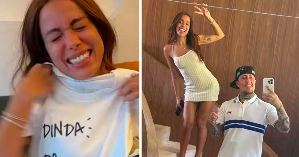 Anitta é surpreendida por MC Daniel e Lorena com convite especial: ‘Dinda do ano’