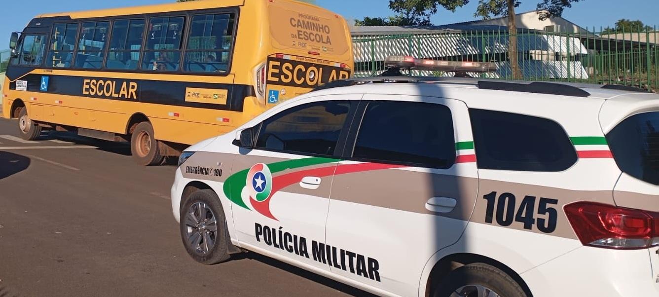 Polícia Militar Intensifica Fiscalização de Veículos Escolares na Região.